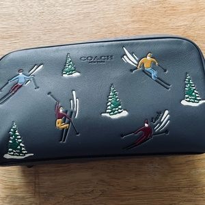 Coach brand travel toiletry bag